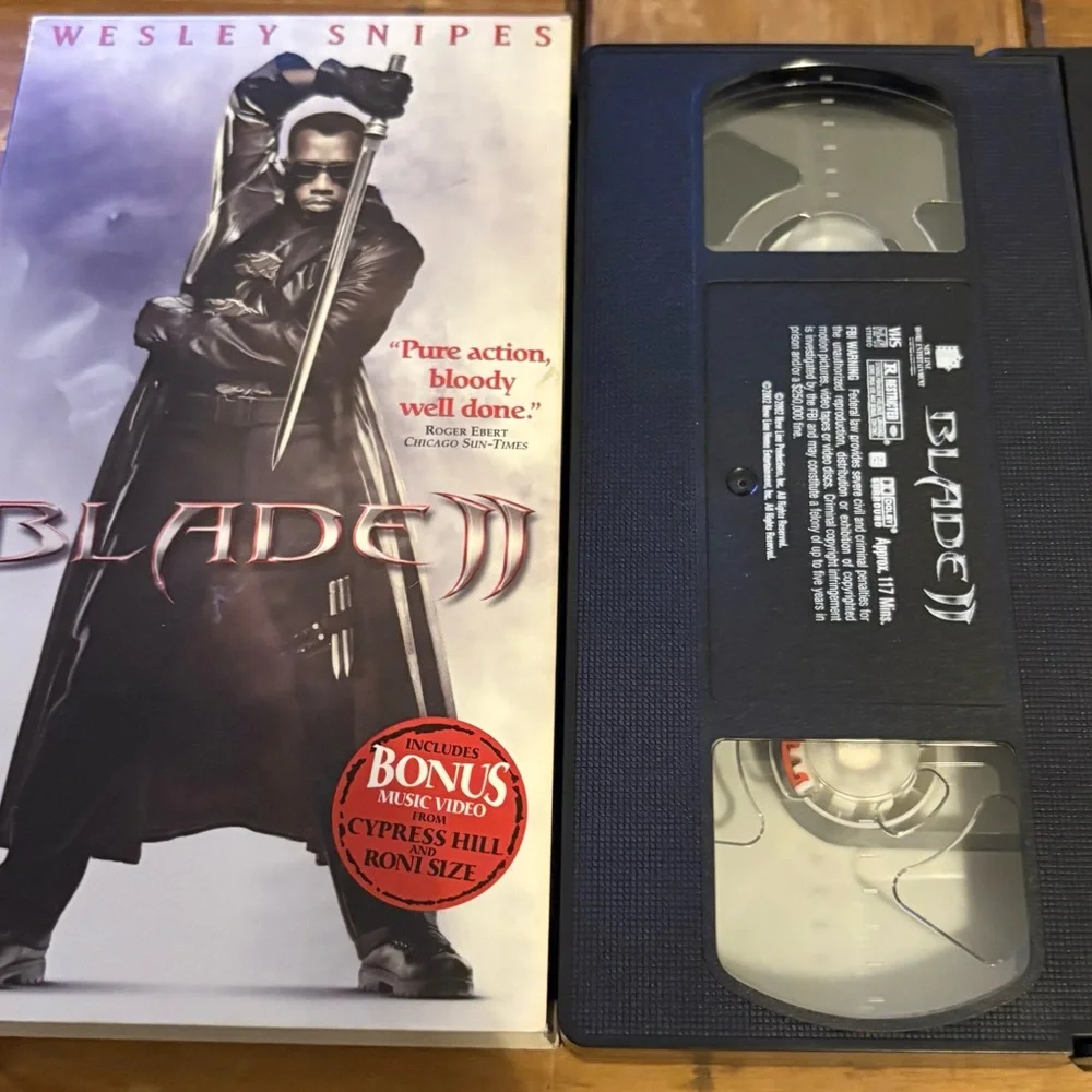 Blade II VHS Tape